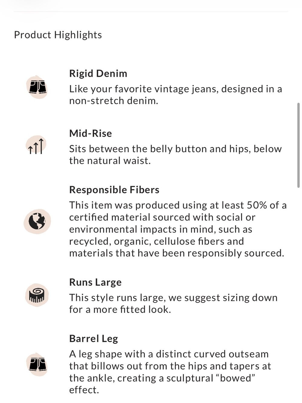 We The Free Good Luck Midrise Barrel Jean in deep end blue - Picture 9 of 9